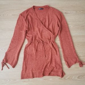 Knit Bell Sleeve Dress